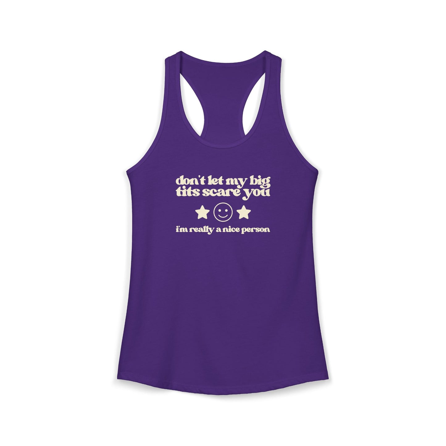 Dont Let My Big Boobs Scare You Y2K Tank