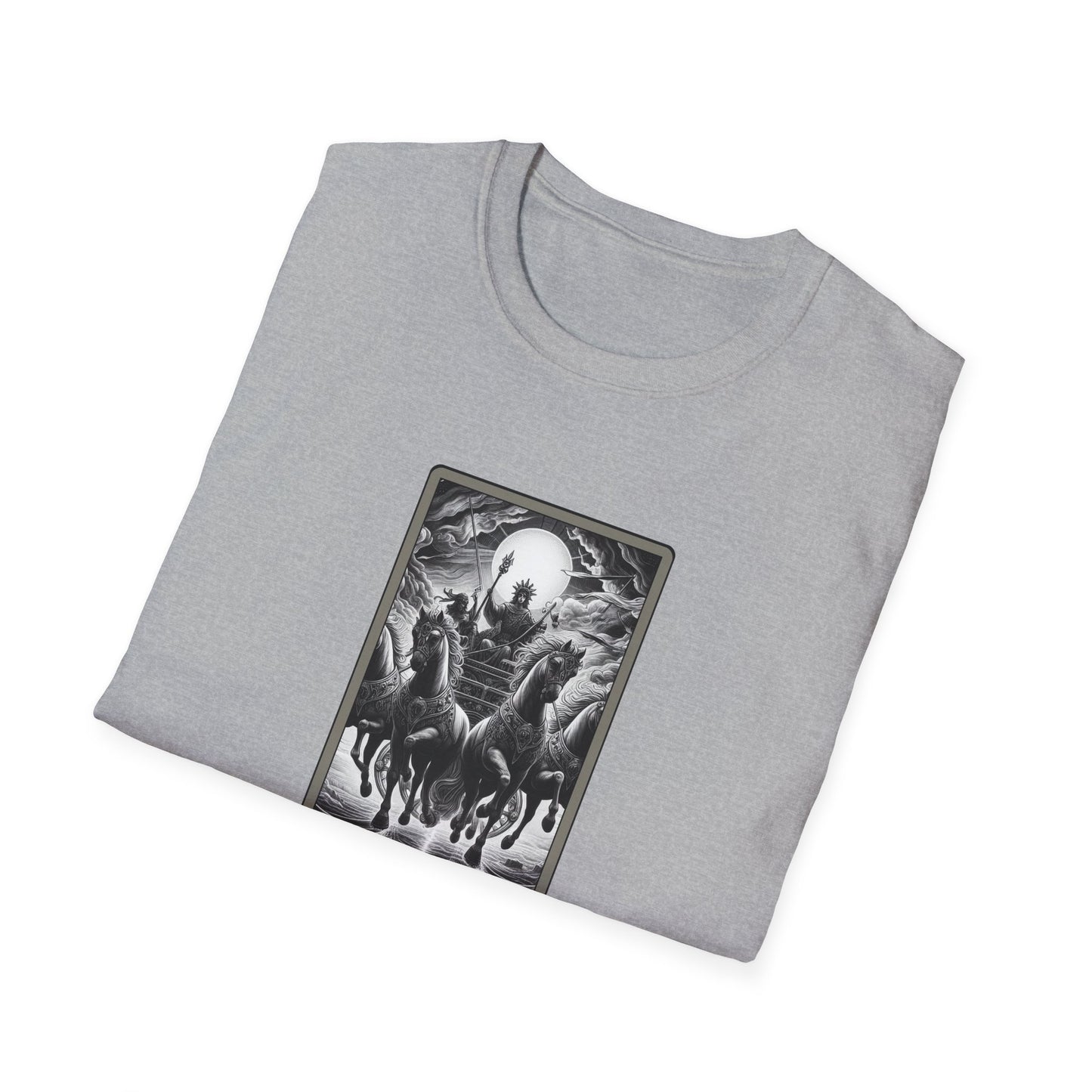 "The Chariot" Tarot Card Graphic T-Shirt