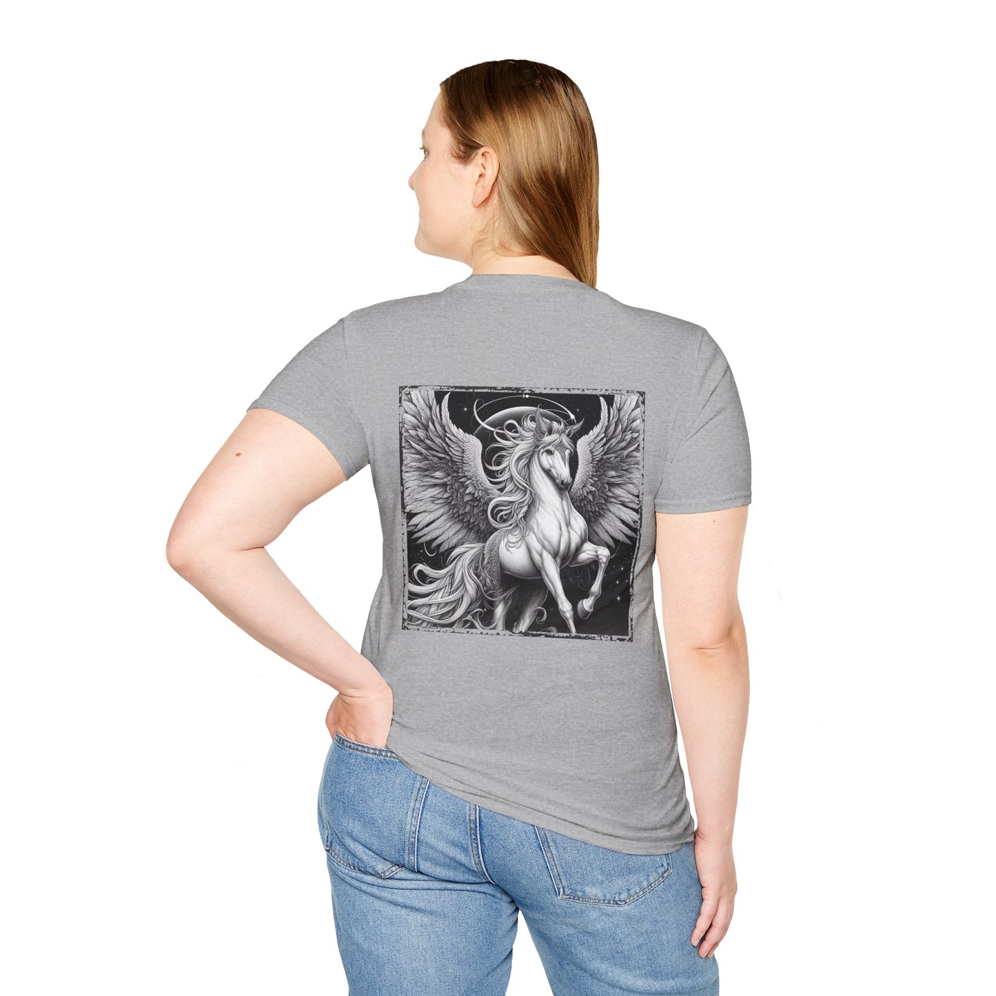 Greek Pegasus Graphic T-Shirt