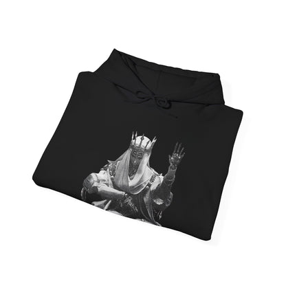 Gothic Chrome King Illustration Hoodie