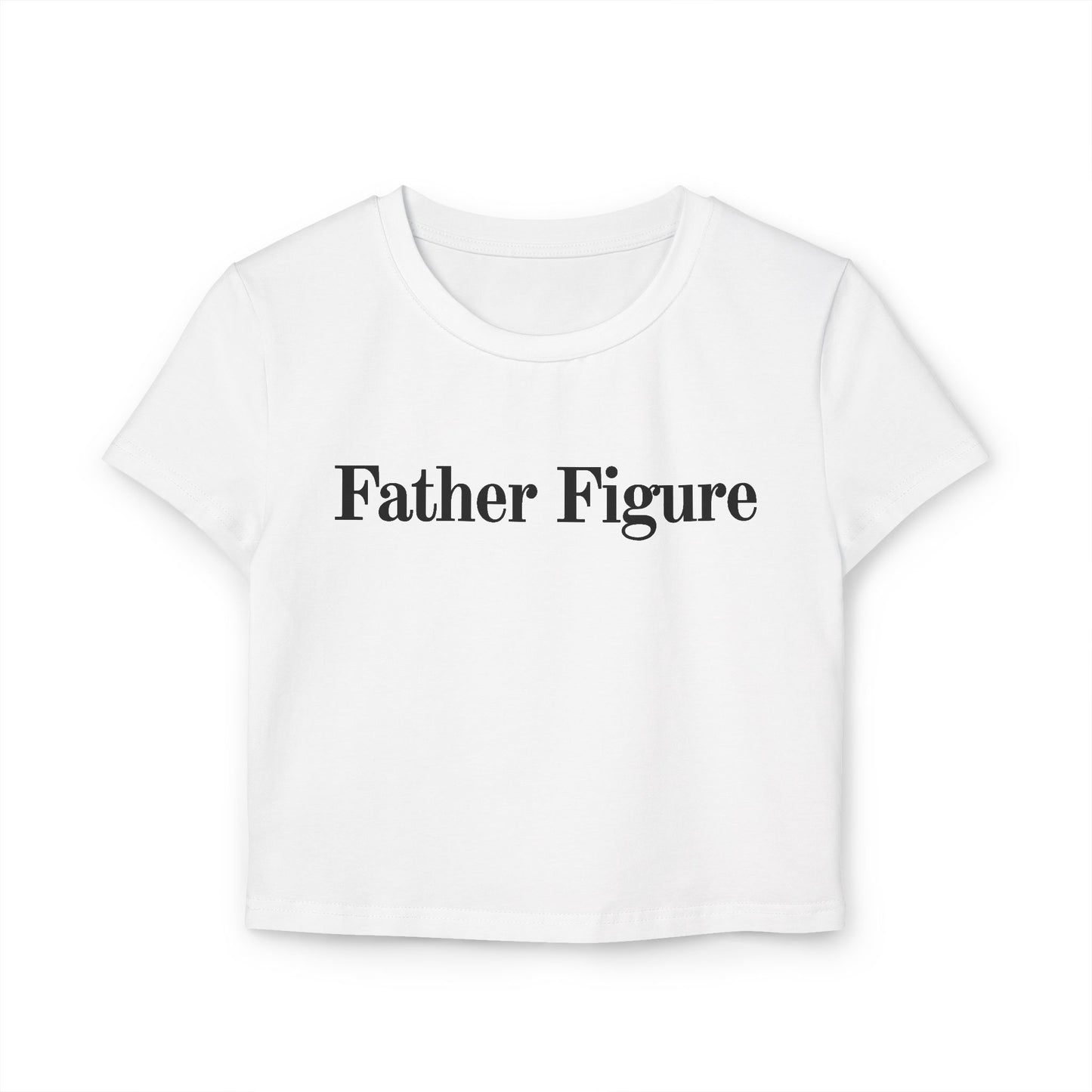Camiseta corta de bebé para mujer Father Figure