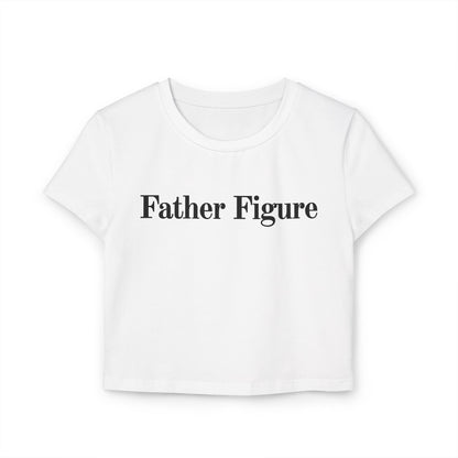 Camiseta corta de bebé para mujer Father Figure