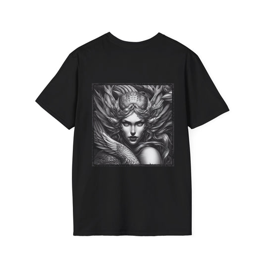 Greek Siren Monster Graphic T-Shirt