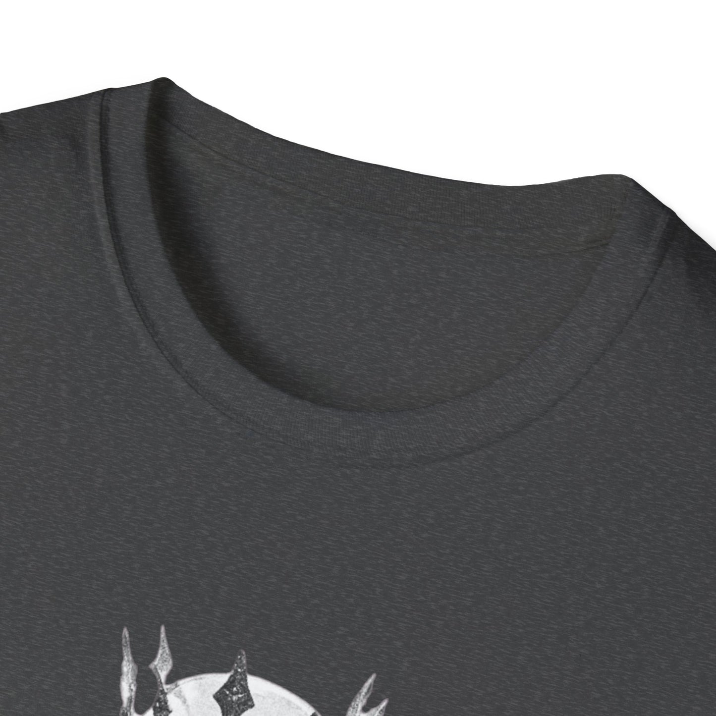 Gothic Chrome King Illustration T-Shirt