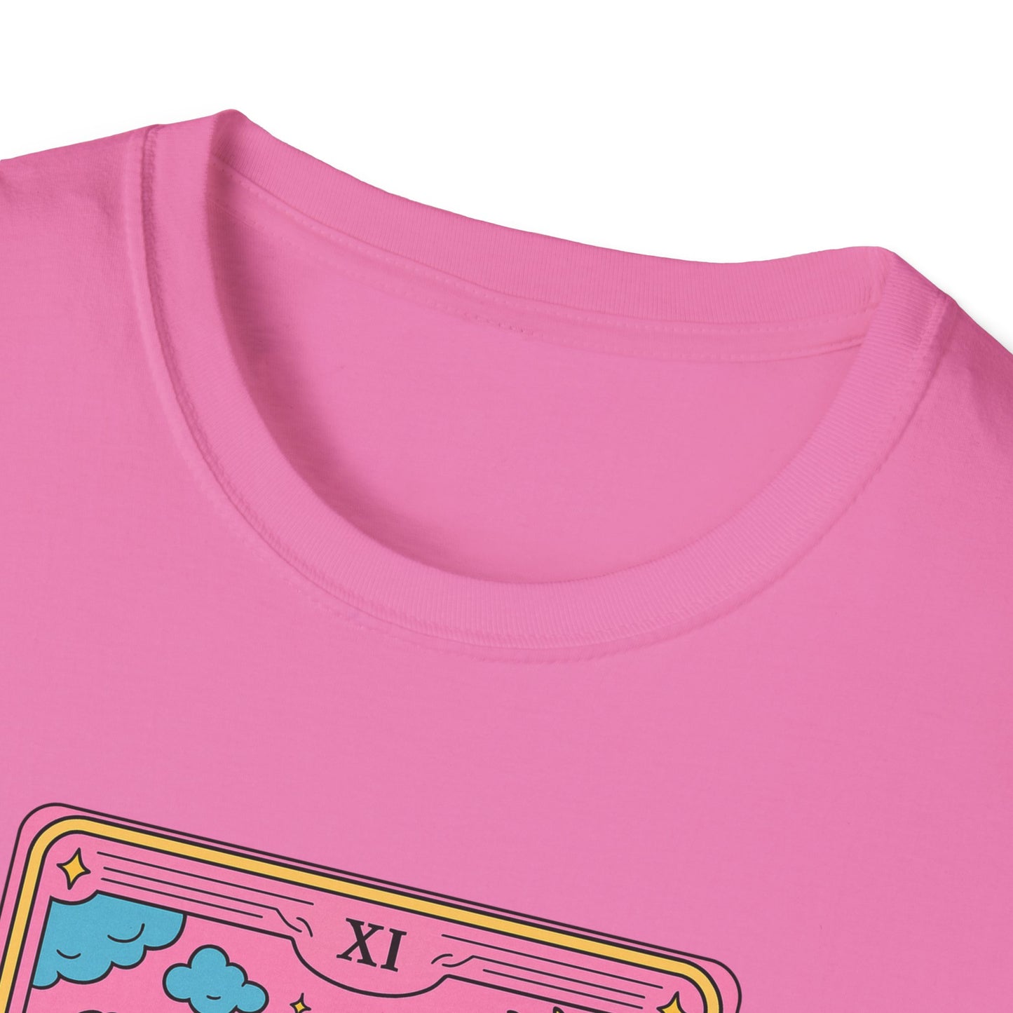 "The Girlboss" Cartoon Tarot Card T-Shirt