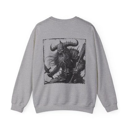 Norse Mythology Einherjar Portrait Sweatshirt
