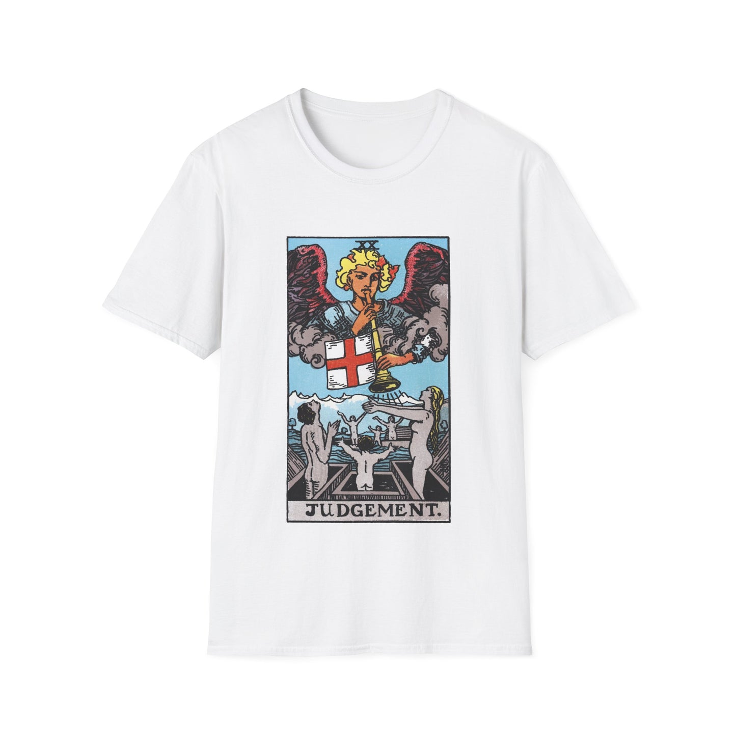 Camiseta con la carta del Tarot del Juicio
