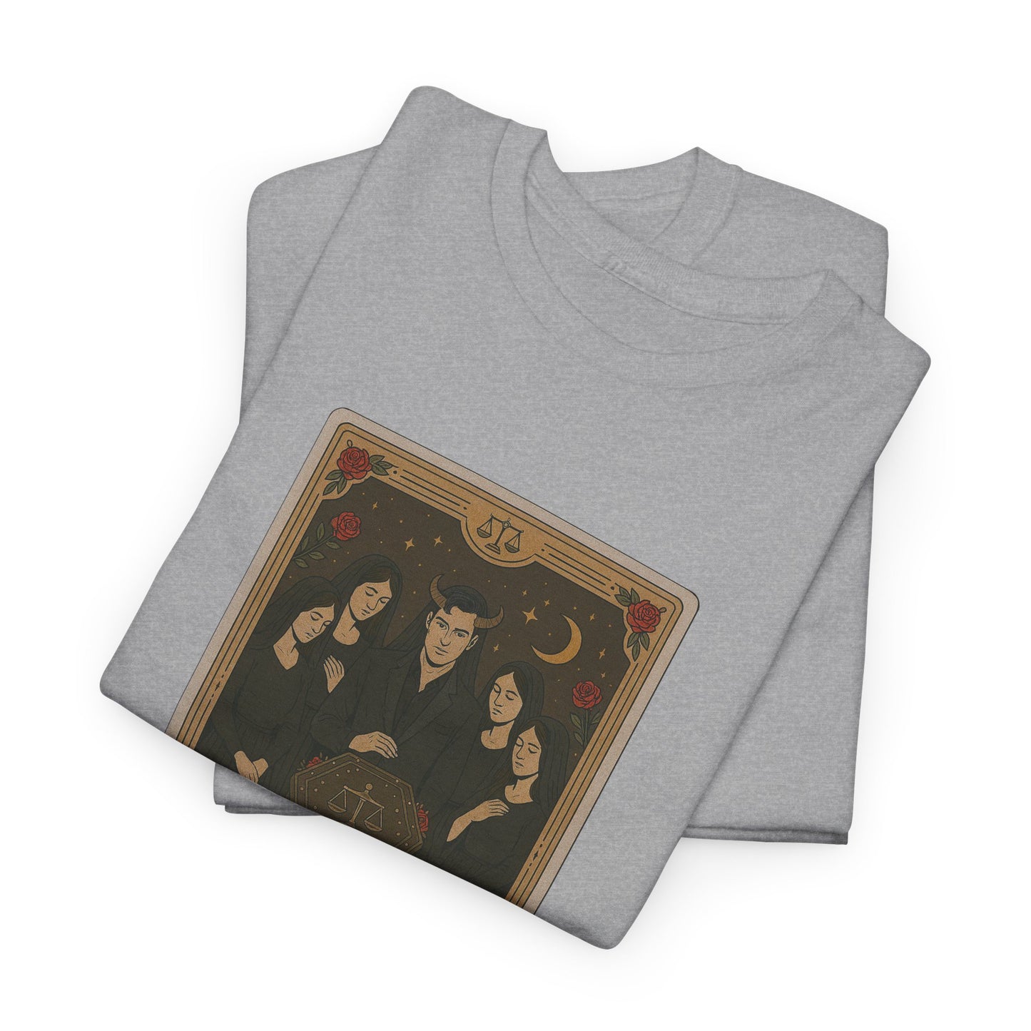 Mock Tarot Card "Justice" Unisex T-Shirt