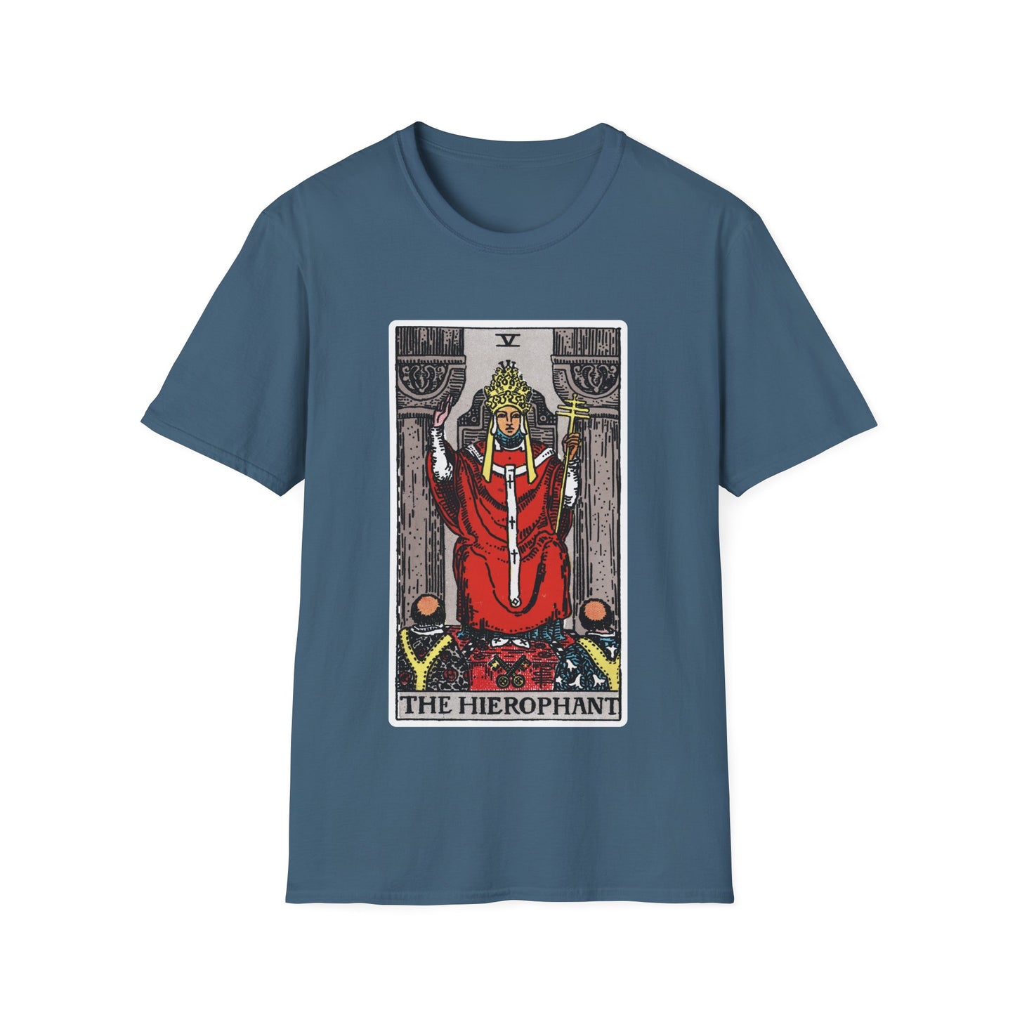 Hierophant Tarotkarten-T-Shirt