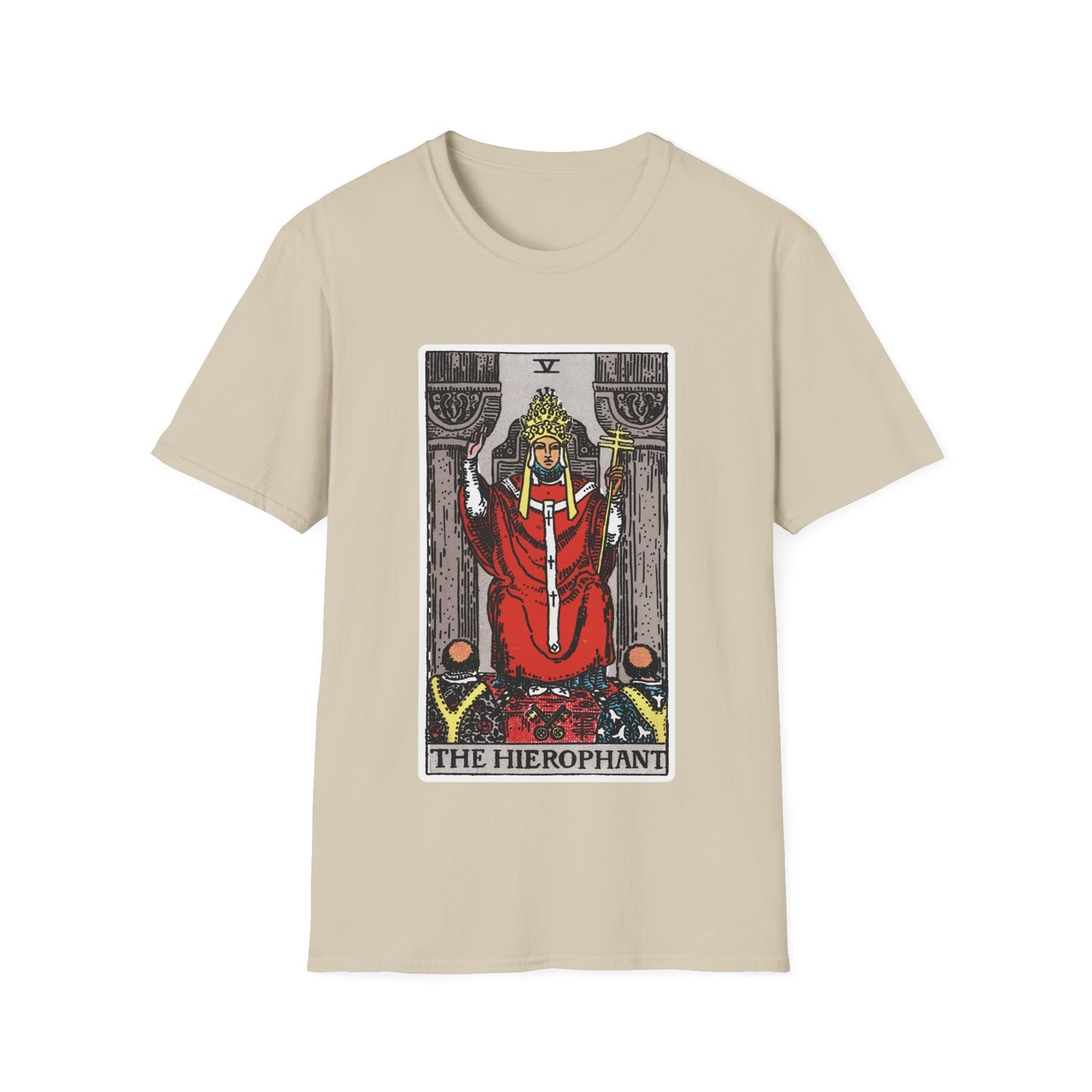 Hierophant Tarotkarten-T-Shirt