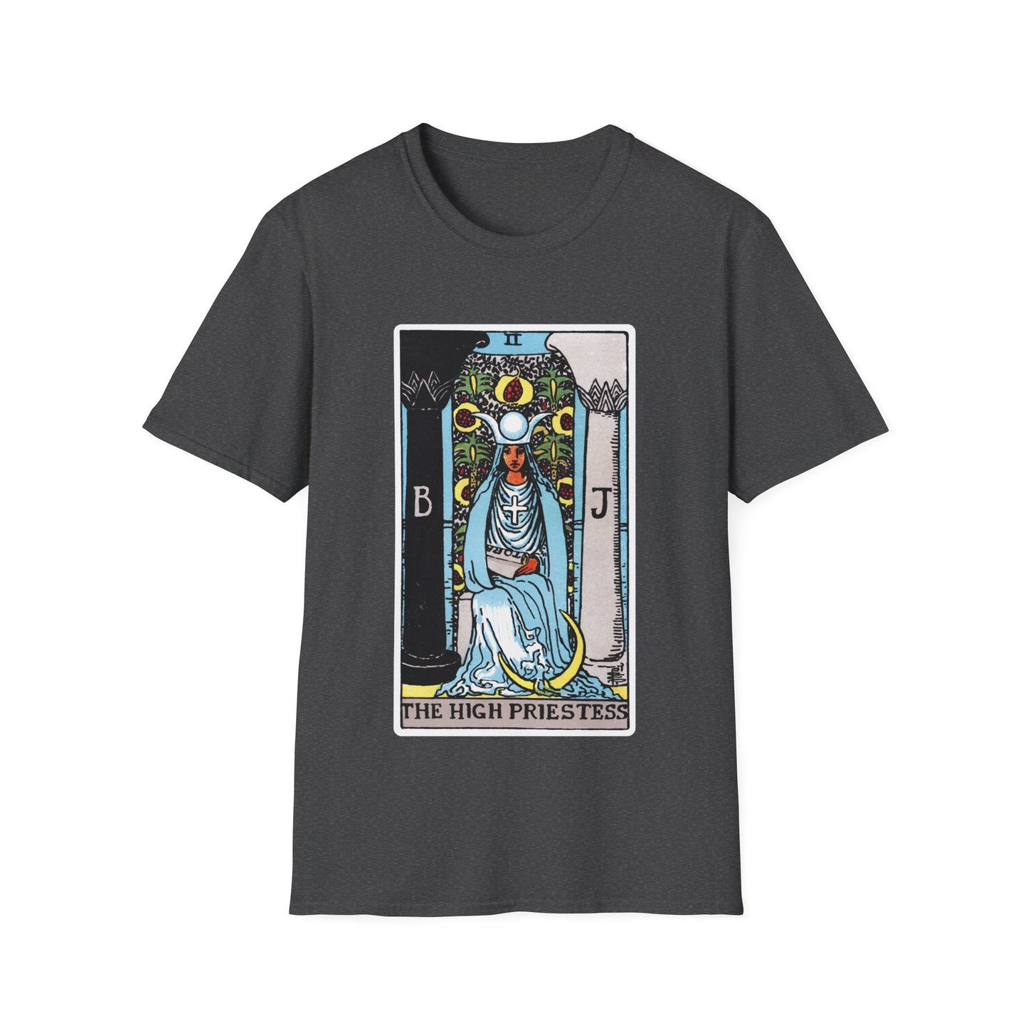Camiseta de la Carta del Tarot La Suma Sacerdotisa