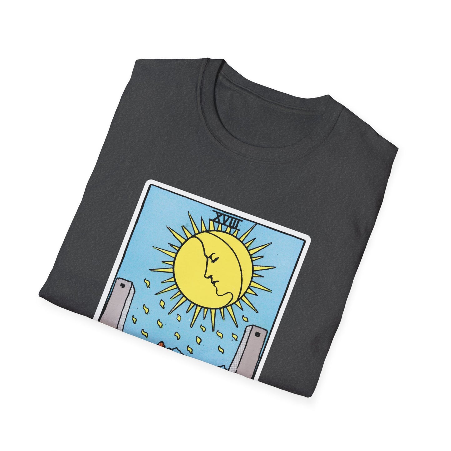 Camiseta de la Carta del Tarot La Luna