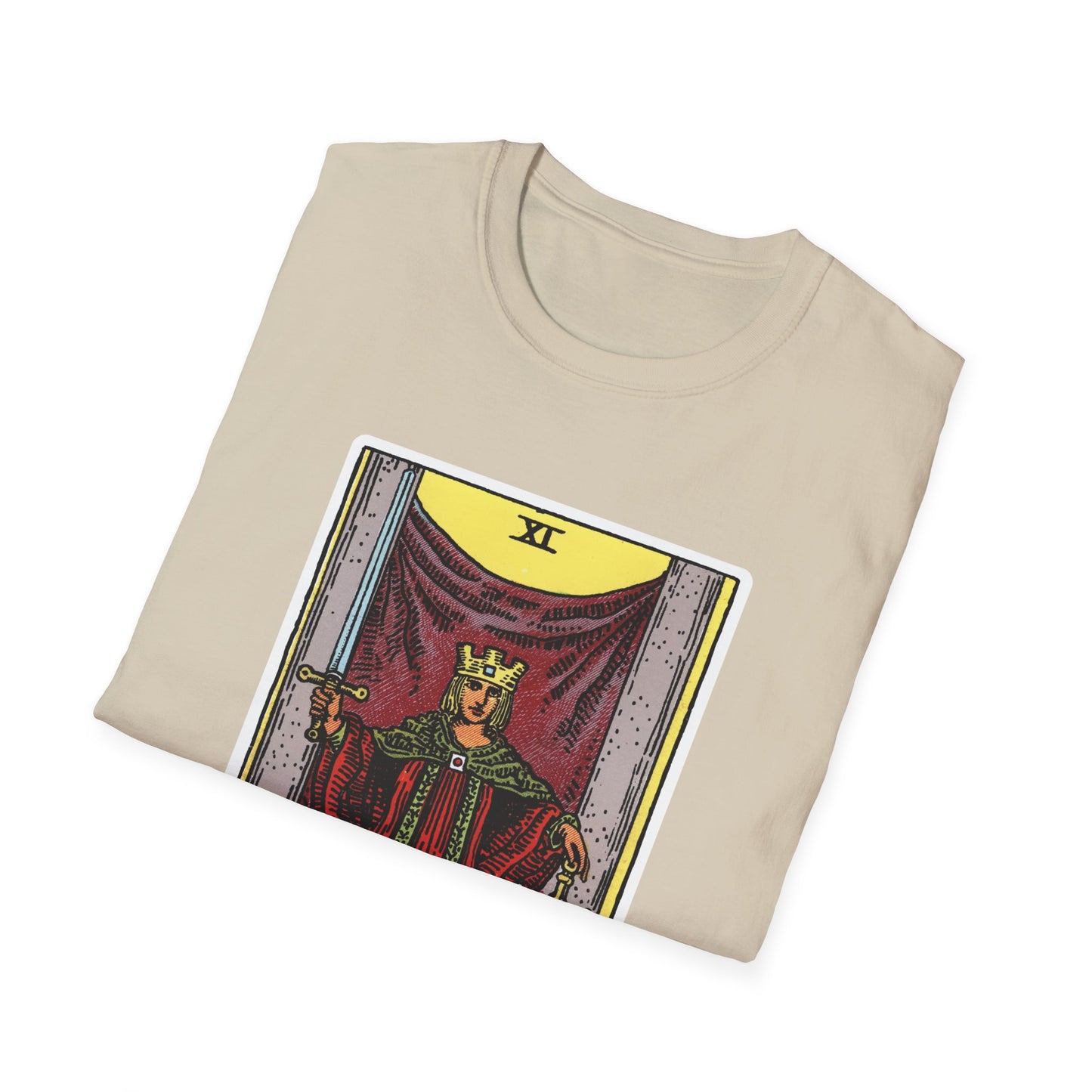 Camiseta de la Carta del Tarot de la Justicia