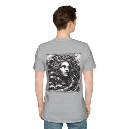 Greek Siren Graphic T-Shirt