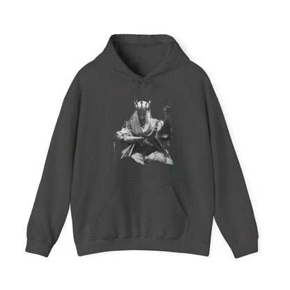 Gothic Chrome King Illustration Hoodie