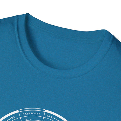Minimalist Zodiac Wheel T-Shirt