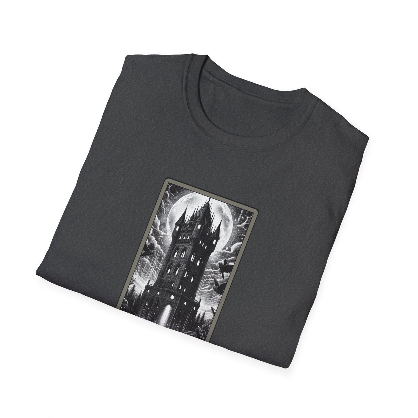 "The Tower" Tarot Card Graphic T-Shirt