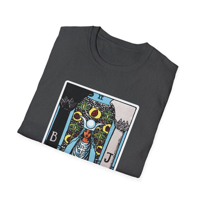 Camiseta de la Carta del Tarot La Suma Sacerdotisa