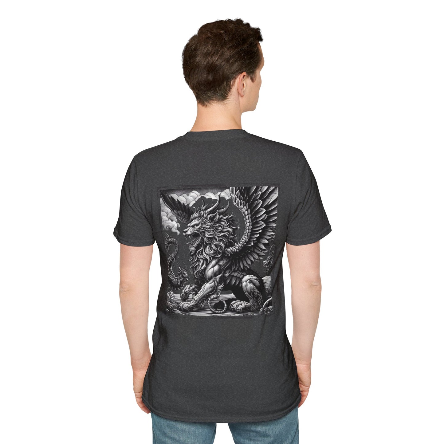 Greek Manticore Graphic T-Shirt