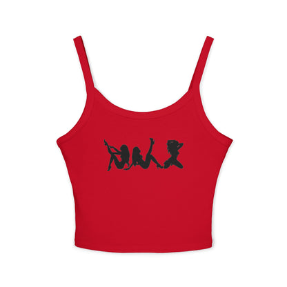 Silhouette Tanz-Crop-Westen-Oberteil
