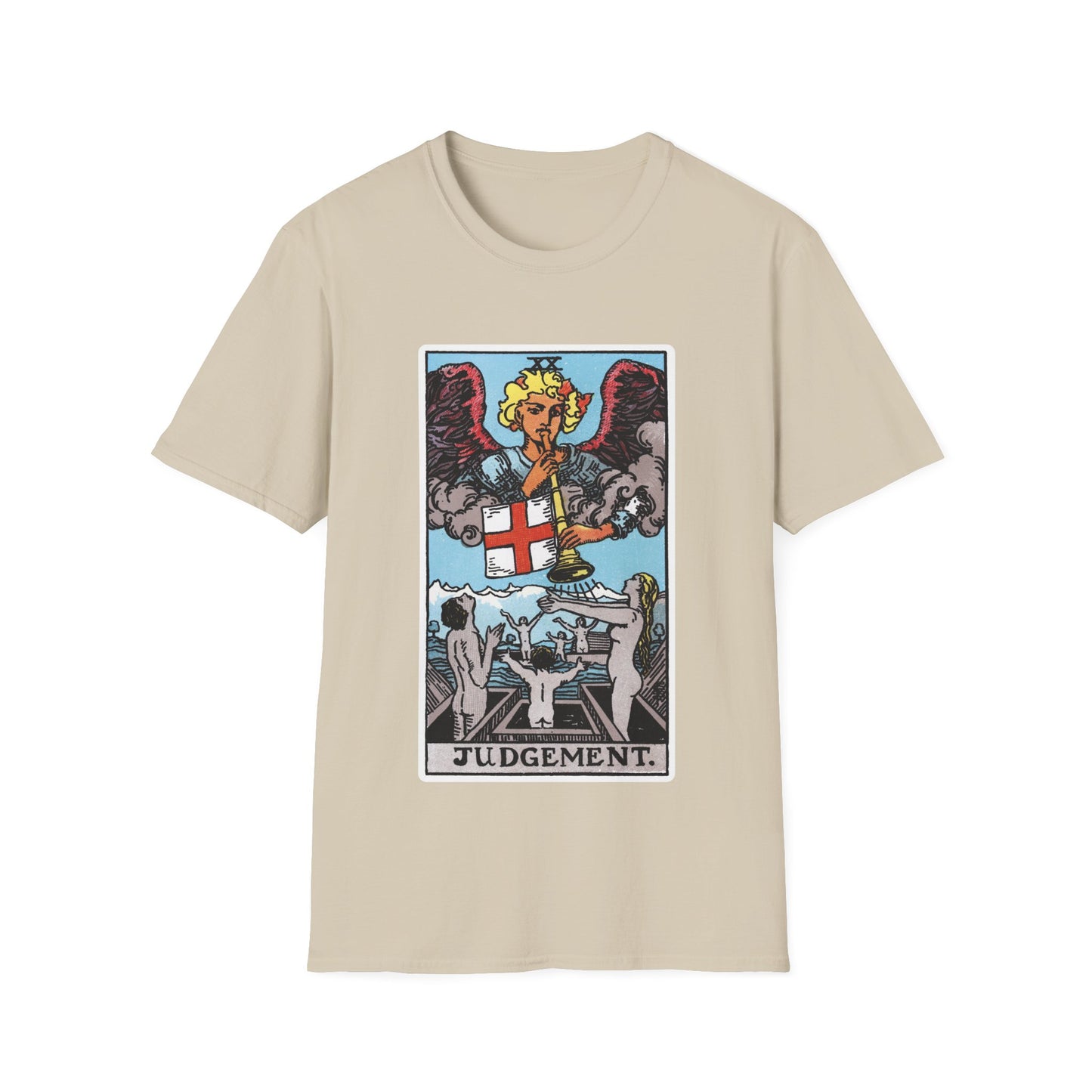 Camiseta con la carta del Tarot del Juicio