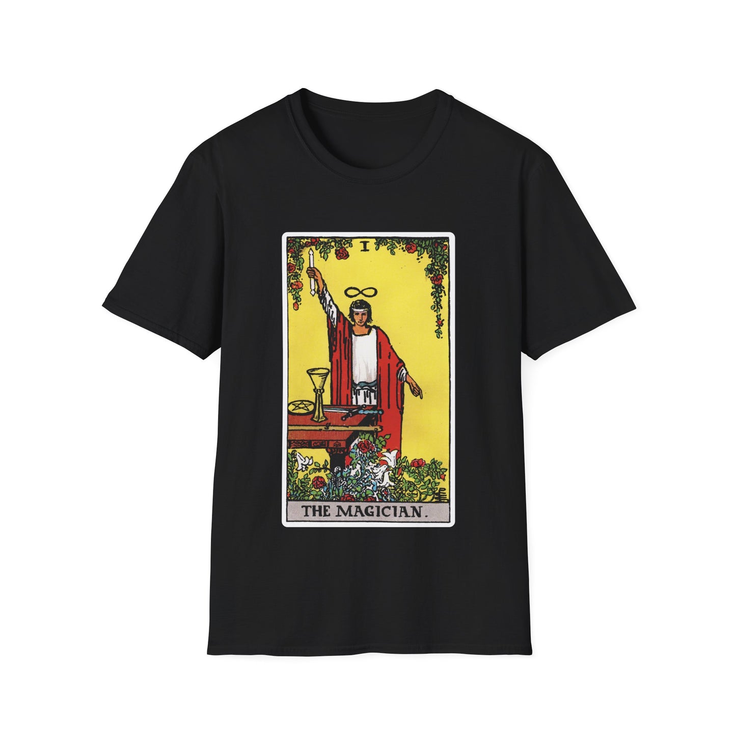 Camiseta de la Carta del Tarot El Mago