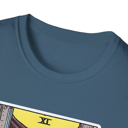 Camiseta de la Carta del Tarot de la Justicia