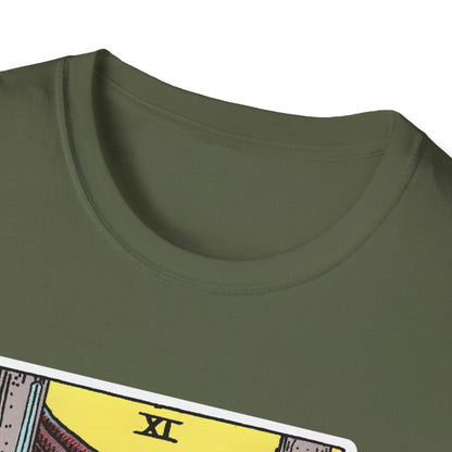 Camiseta de la Carta del Tarot de la Justicia