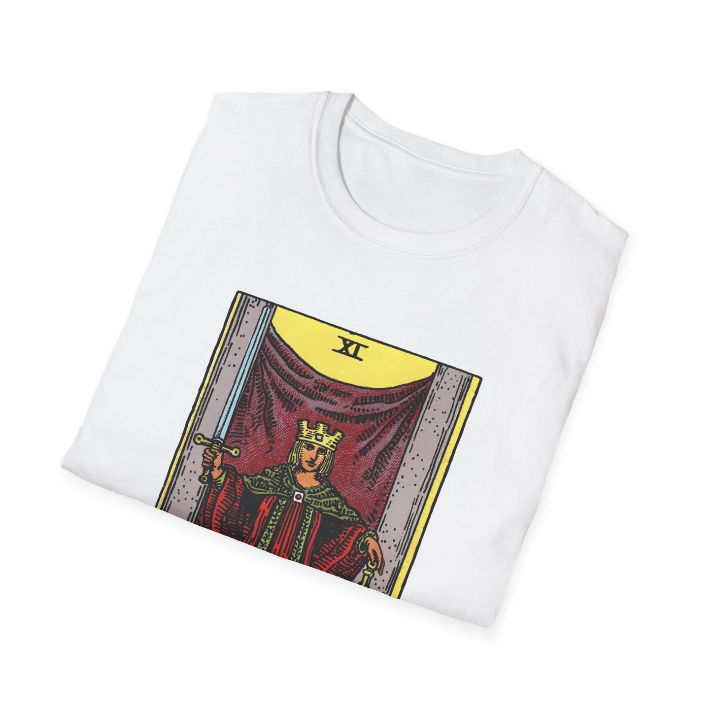 Camiseta de la Carta del Tarot de la Justicia