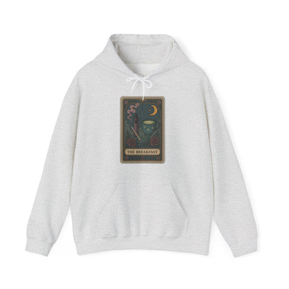 Mock Tarot Card "The Breakfast" Vape and Matcha Unisex Hoodie