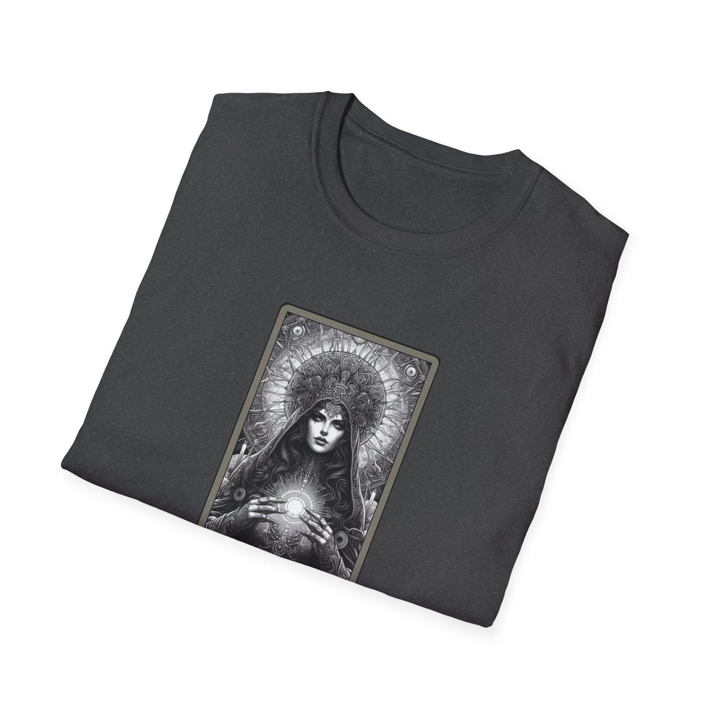 "The High Priestess" Tarot Card Graphic T-Shirt