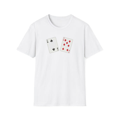 Two and Seven Off Suit Poker T-Shirt