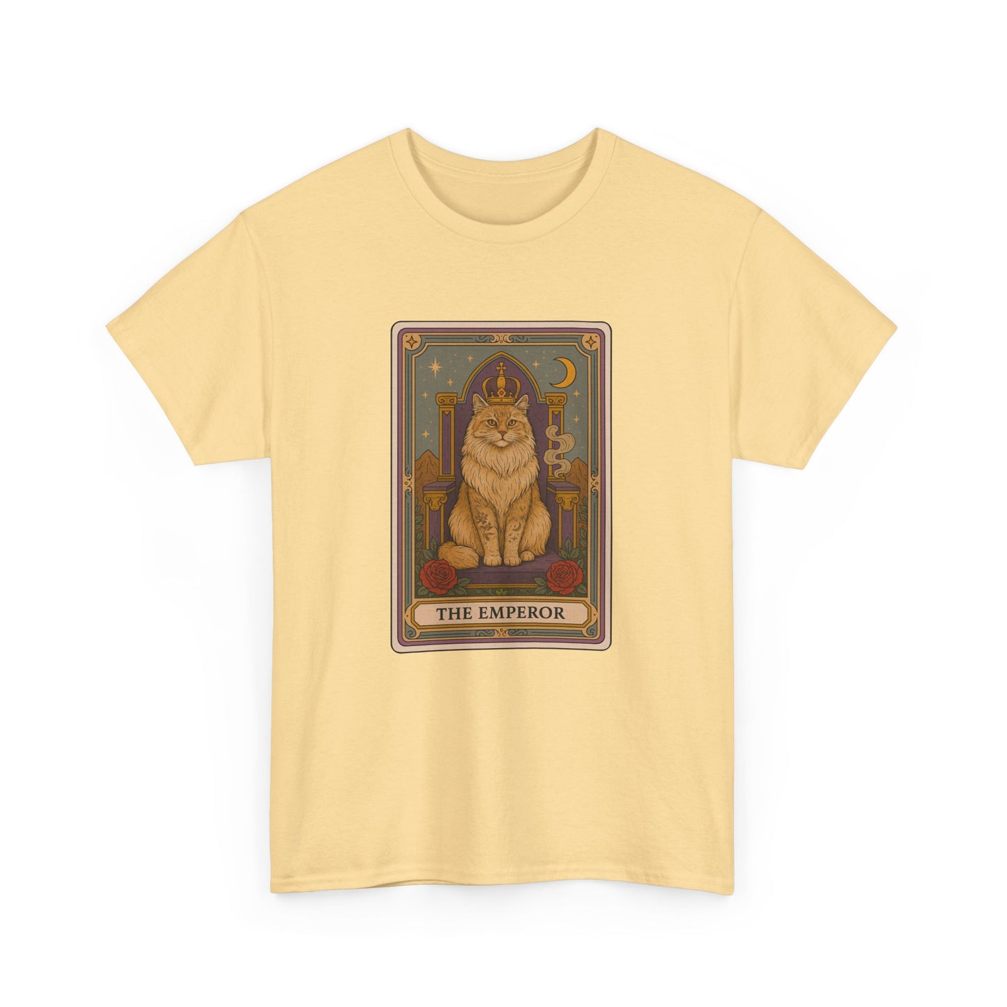 Mock Tarot Cards "The Emperor" Cat Unisex T-Shirt