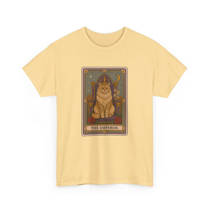 Mock Tarot Cards "The Emperor" Cat Unisex T-Shirt