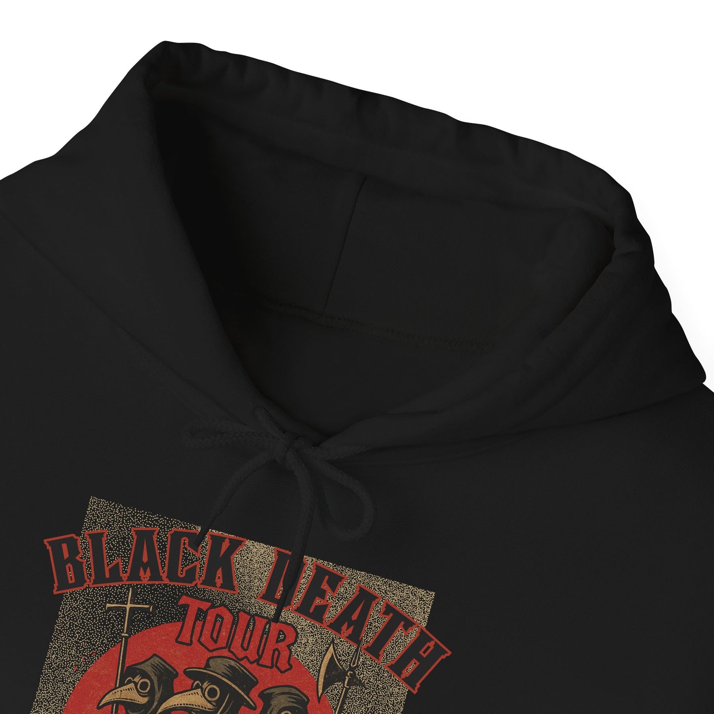 Black Death Tour Medieval Parody Hoodie