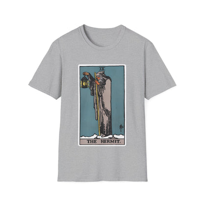 Camiseta con la carta del Tarot El Ermitaño
