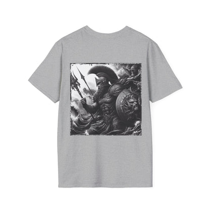 Greek Aries Warrior Graphic T-Shirt