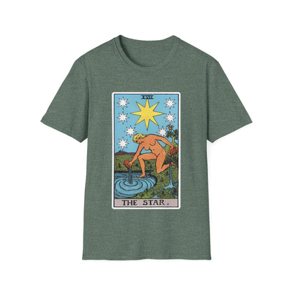 Stern-Tarotkarten-T-Shirt