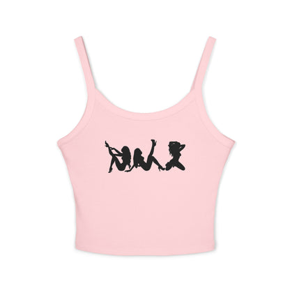 Silhouette Tanz-Crop-Westen-Oberteil