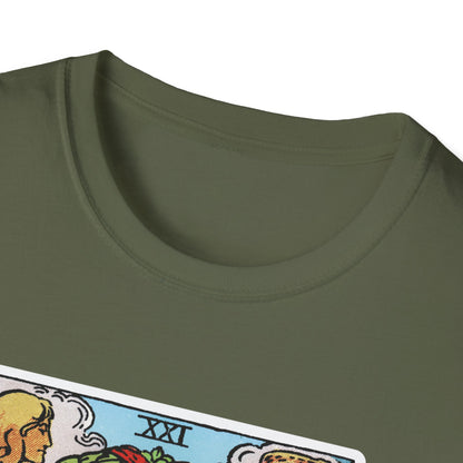 Das Welt Tarotkarten T-Shirt
