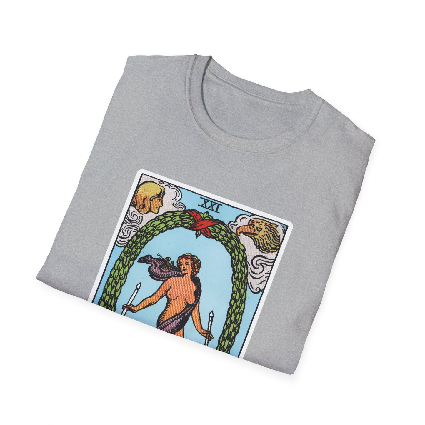 Das Welt Tarotkarten T-Shirt