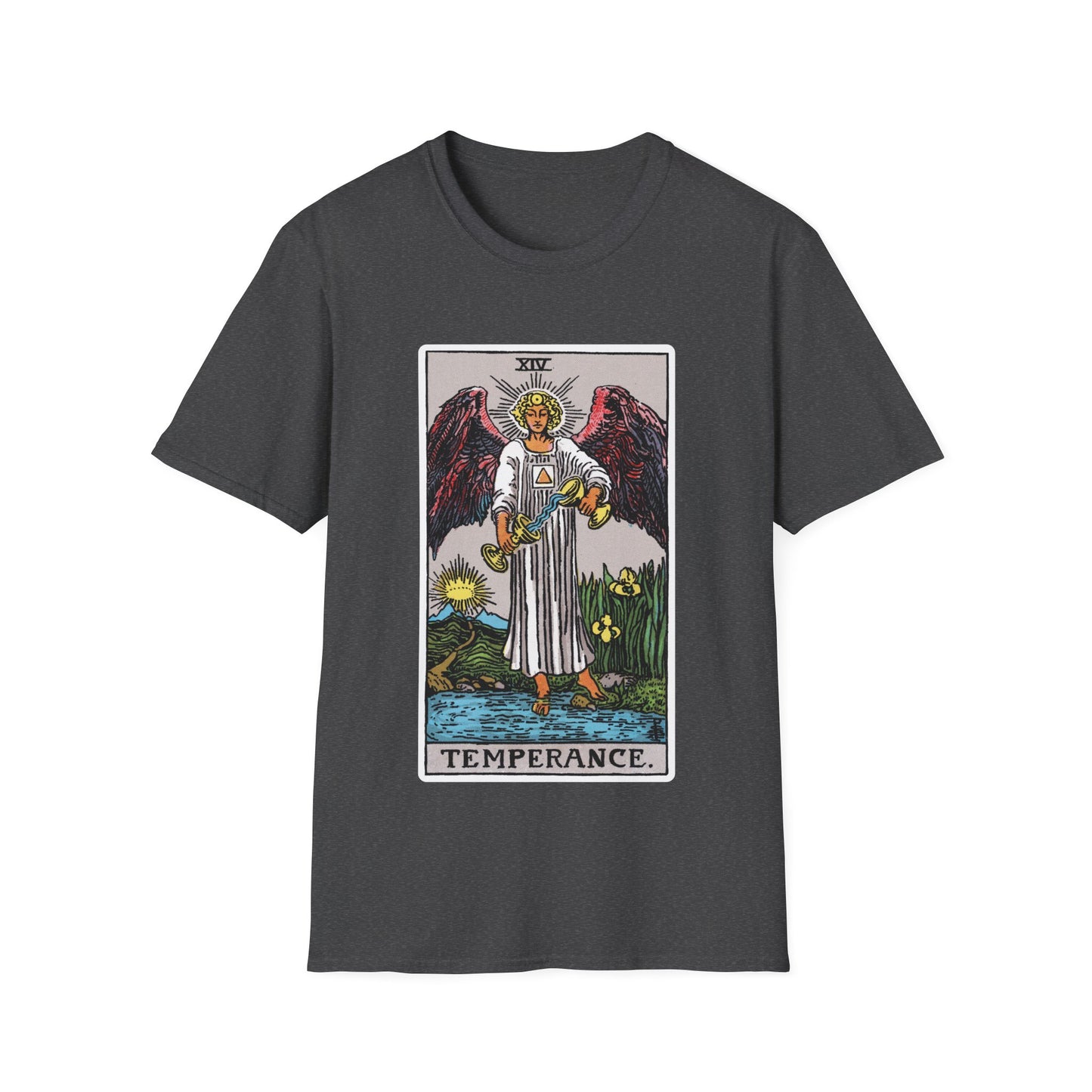 Mäßigkeit Tarotkarten T-Shirt