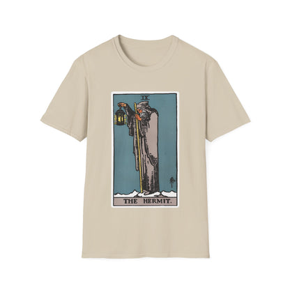 Camiseta con la carta del Tarot El Ermitaño