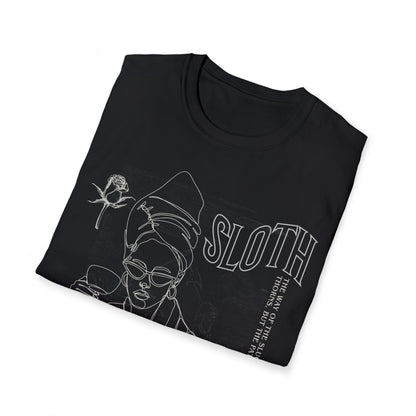 7 Todsünden Faultier T-Shirt
