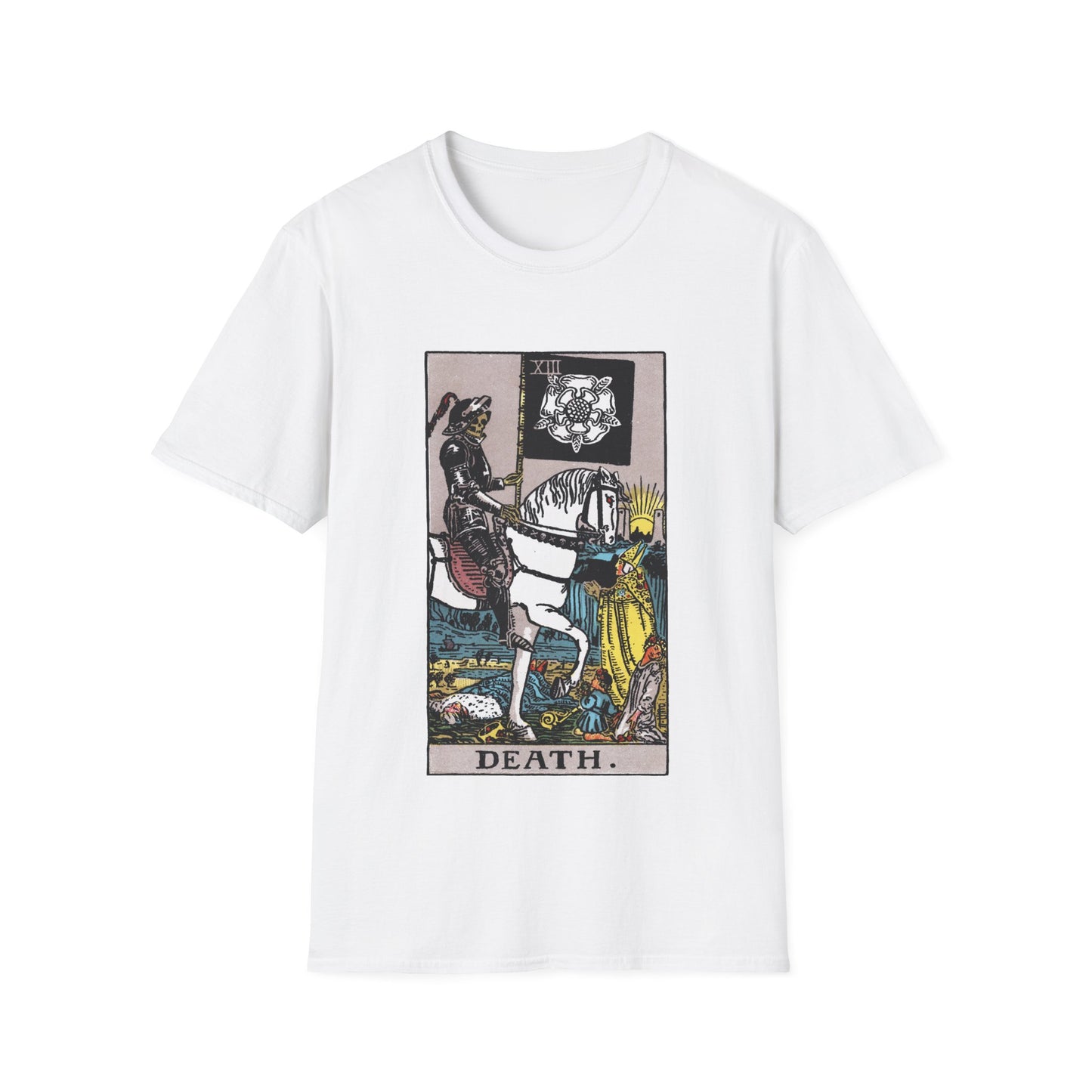 Camiseta de la Carta del Tarot de la Muerte