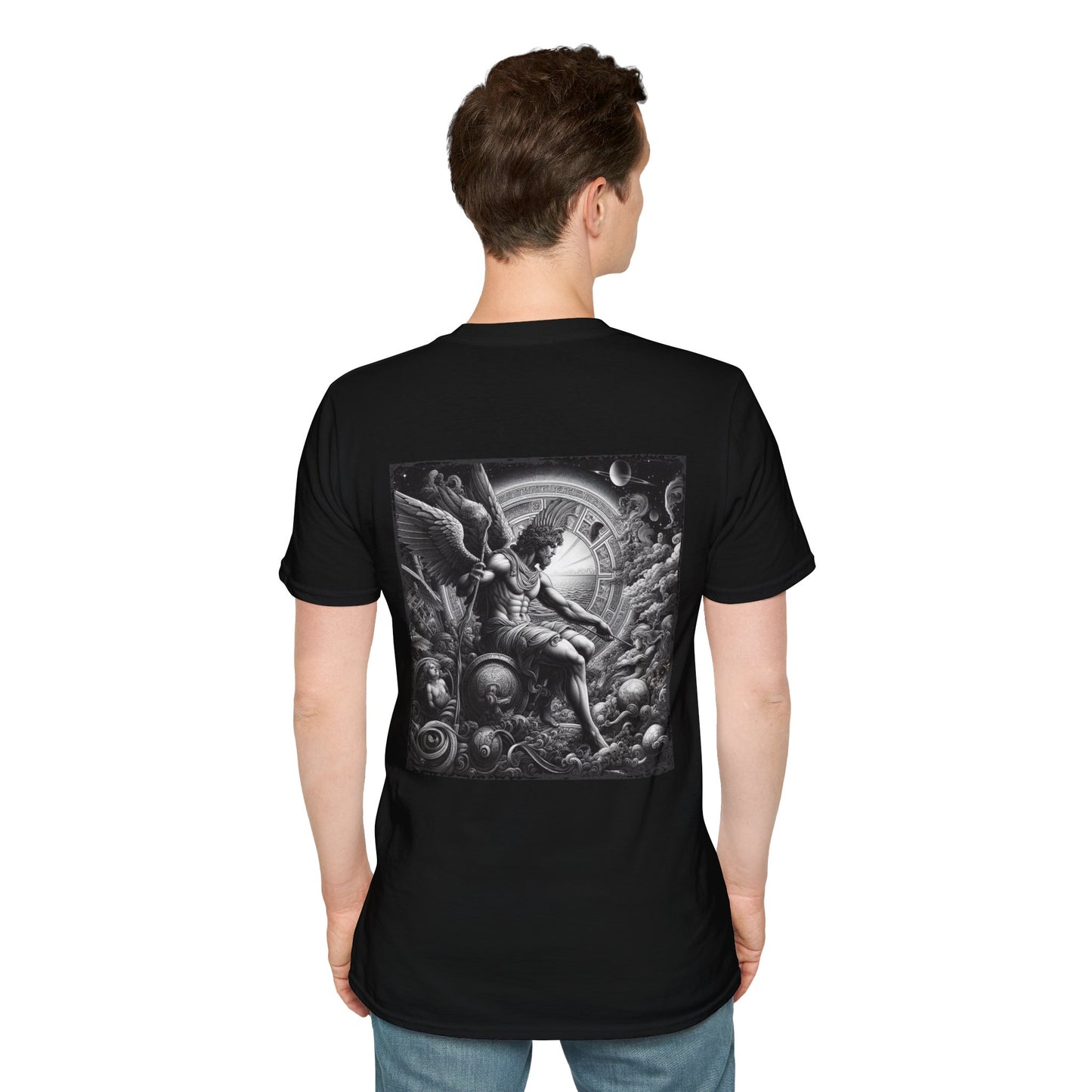 Greek Hermes Graphic T-Shirt