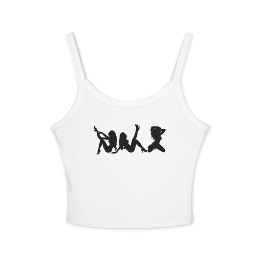 Silhouette Dance Crop Vest Top