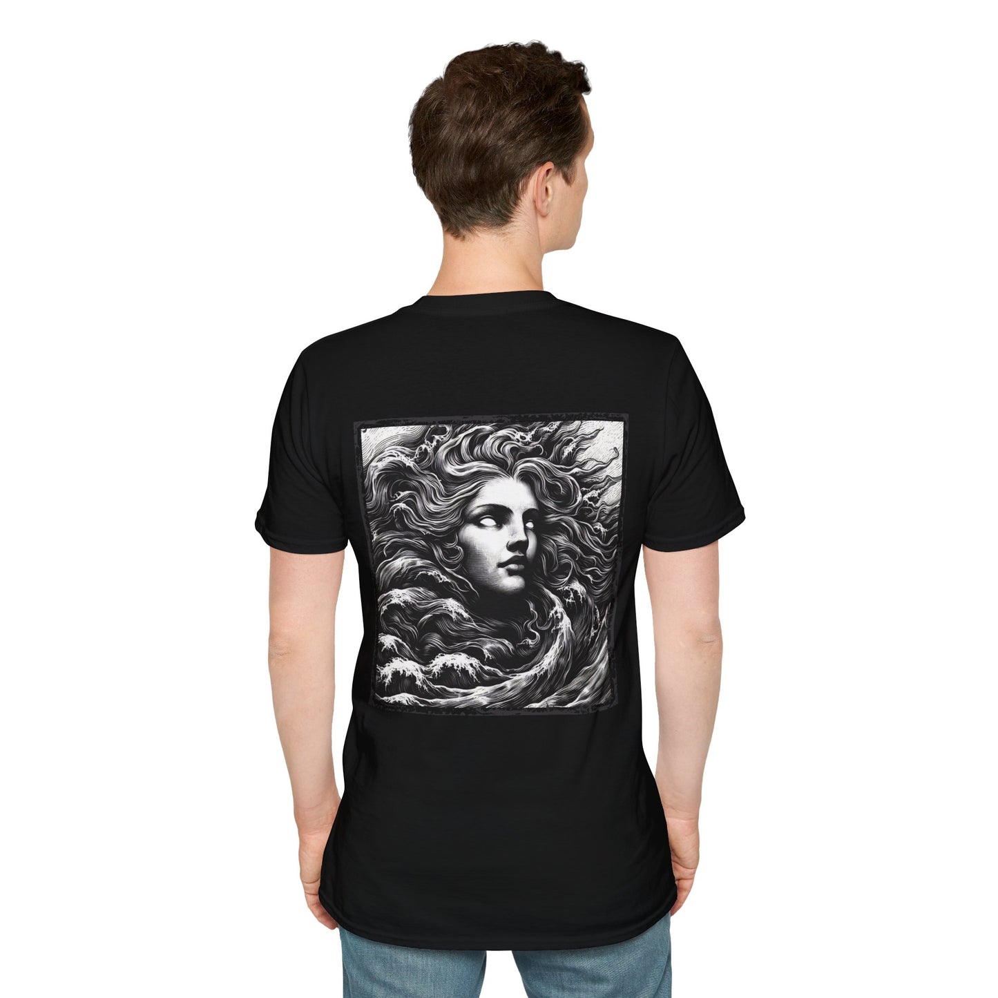 Greek Siren Graphic T-Shirt