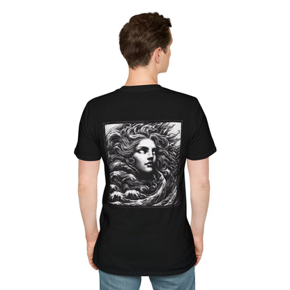 Greek Siren Graphic T-Shirt