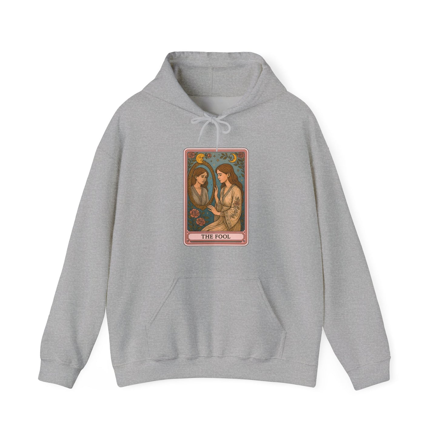 Mock Tarot Card "The Fool" Hoodie